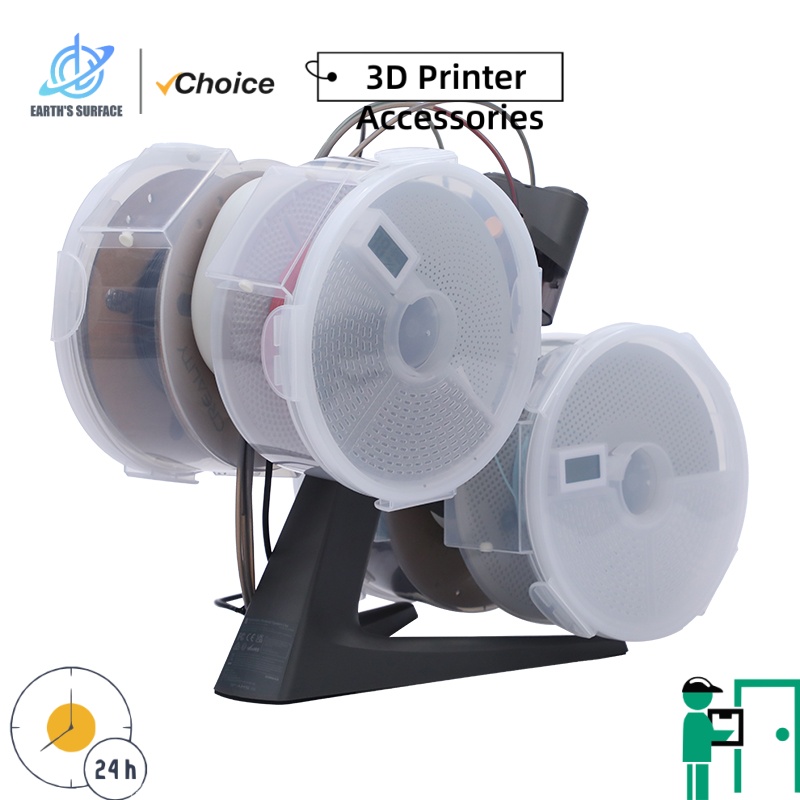 Enclosure 3D Printing - EARTH'S SURFACE Caixa Seca para Filamento