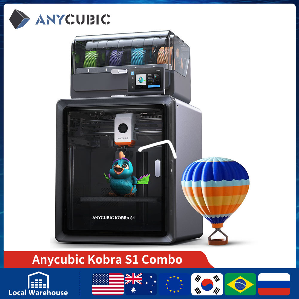 3D Printing Online Service - Anycubic Kobra S1 Combo Impressora 3D