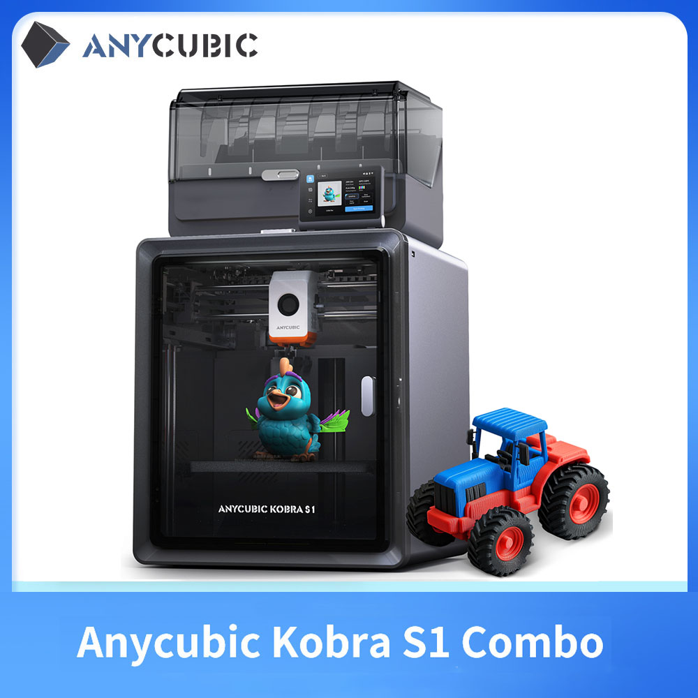 3D Printing Online Service - Anycubic Kobra S1 Combo Impressora 3D,