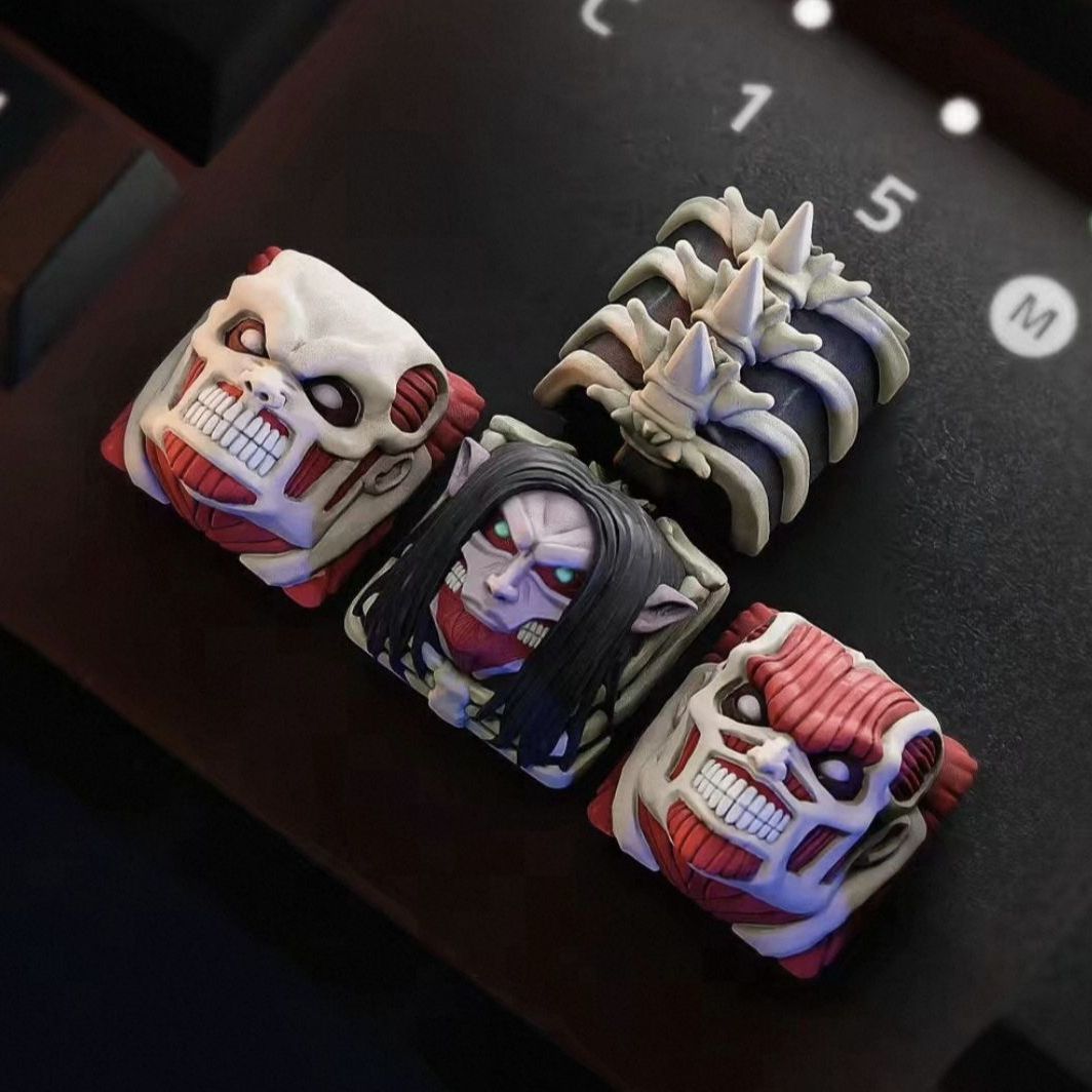 3D Printing Keyboard - NOVO Conjunto de Teclas Personalizadas Attack