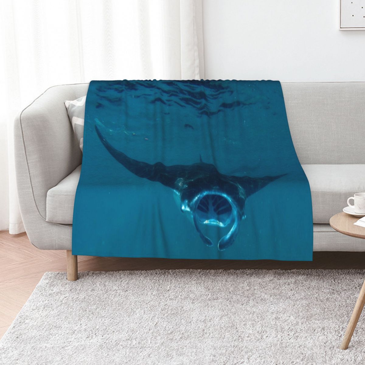 3D Printing Bali - Manta de luxo com estampa de