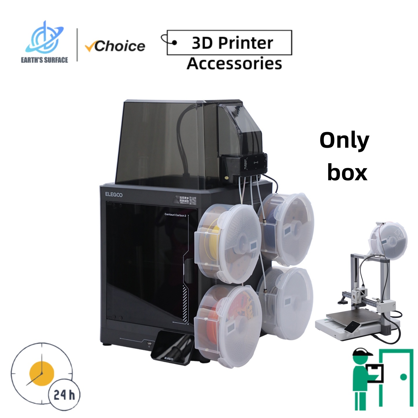 EARTH'S SURFACE Caixa Seca par - Enclosure 3D Printing avaliação e preço
