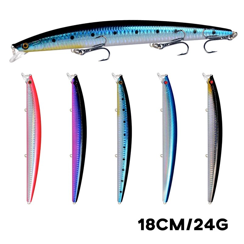 Minnow isca de pesca laser dur - 3D Printing Lure avaliação e preço