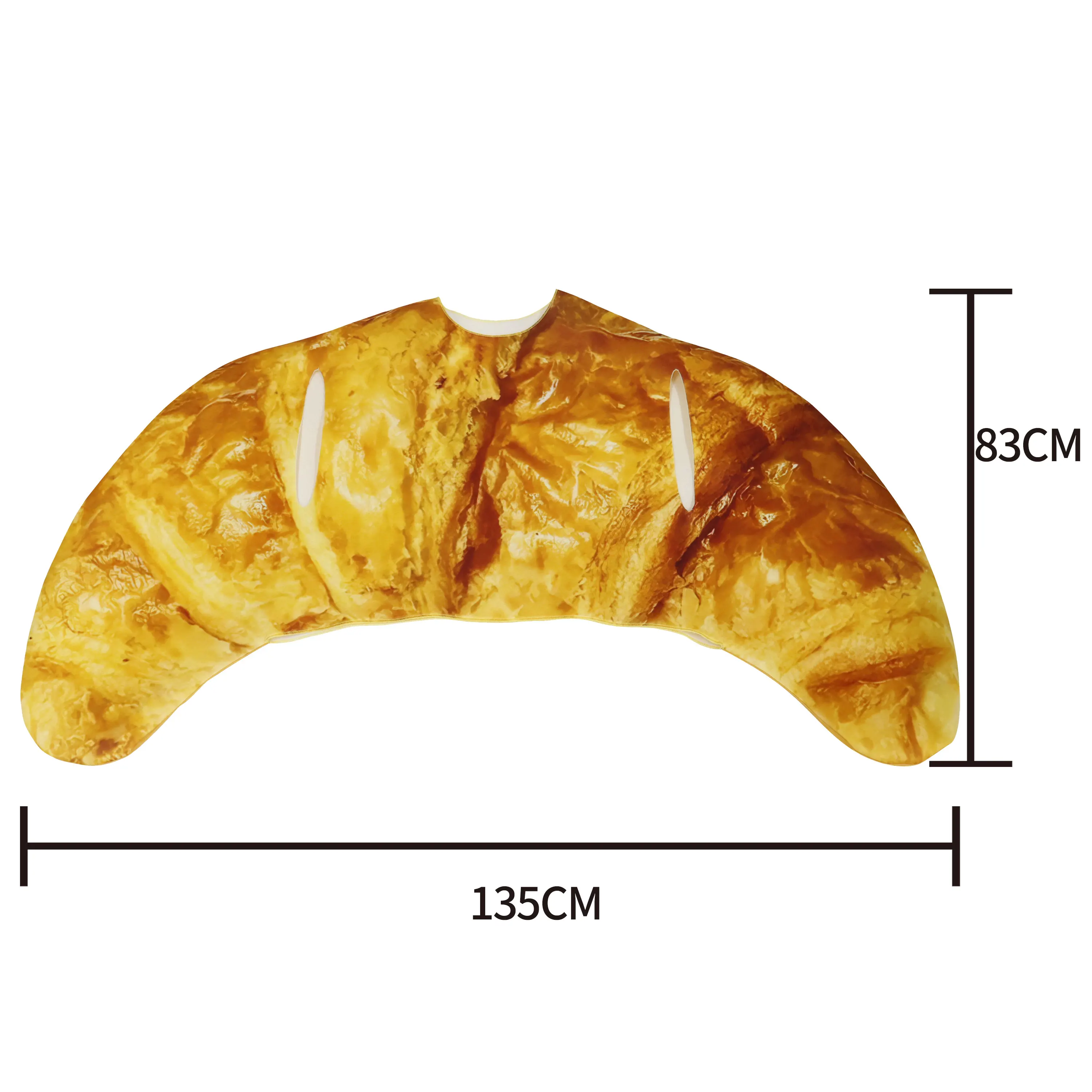 Croissant traje pão cosplay tr - 3D Printing Food avaliação e preço