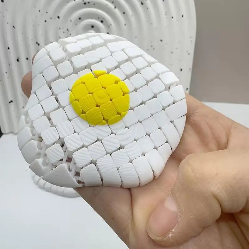Brinquedo Antiestresse Ovo Fri - 3D Printing Food avaliação e preço