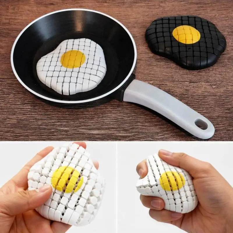 Brinquedo Antiestresse Ovo Fri - 3D Printing Food avaliação e preço