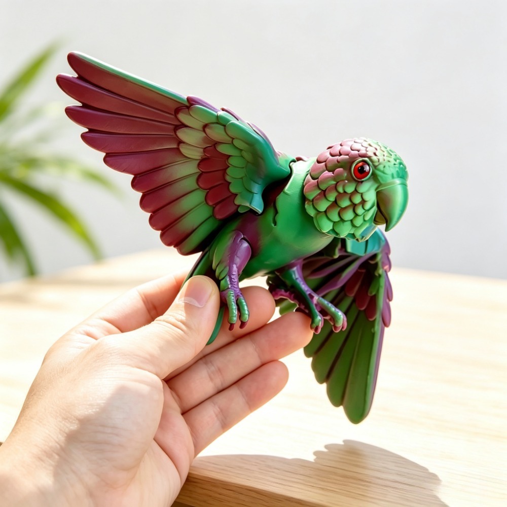 Modelo de Papagaio Fofo Impres - 3D Printing Food avaliação e preço