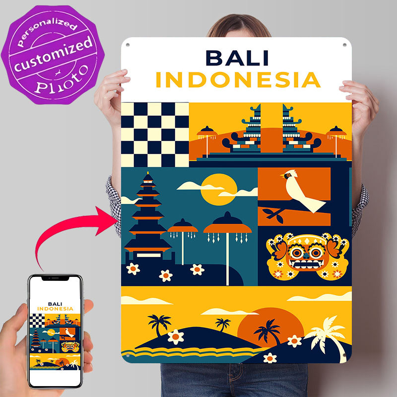 Pôster 3D com Textura de Viage - 3D Printing Bali avaliação e preço