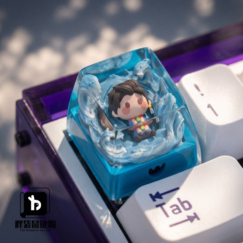 Teclas de Resina Translúcidas  - 3D Printing Keyboard avaliação e preço