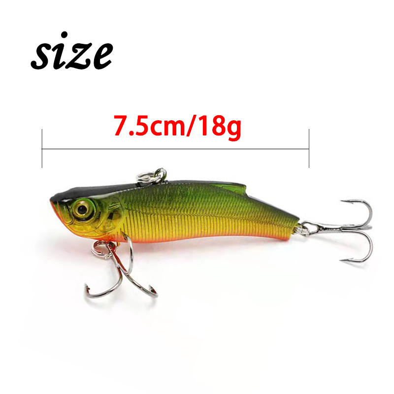 Fuheno 1 pçs 7.5cm 18g isca de - 3D Printing Lure avaliação e preço
