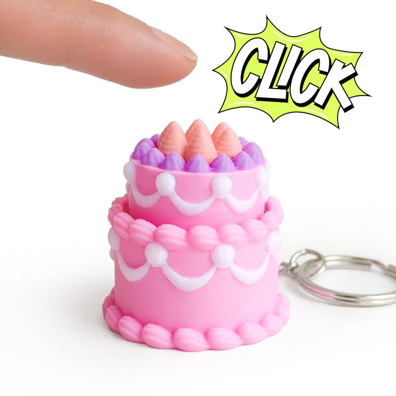 Chaveiro Clicker de Comida Imp - 3D Printing Food avaliação e preço