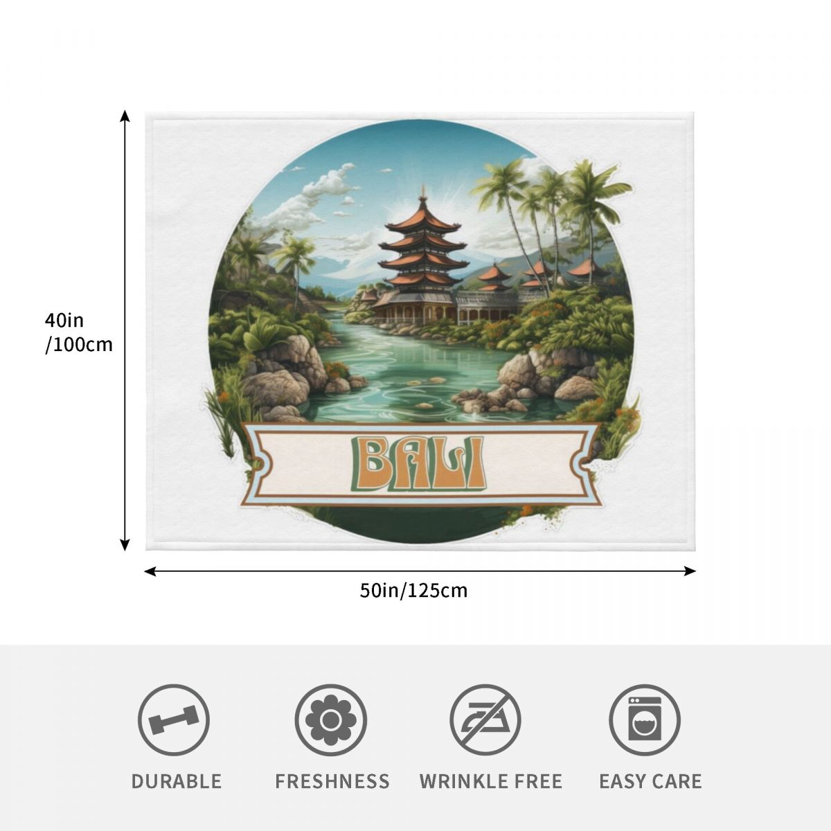 Manta de Bali, Indonésia, pres - 3D Printing Bali avaliação e preço
