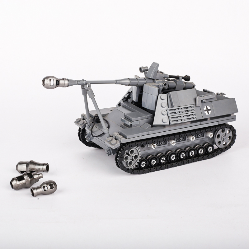 MOC-Tank Muzzle Brake Building - 3D Printing Lego Bricks avaliação e preço