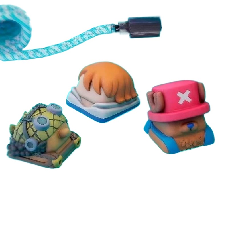 Uma peça chopper nami anime do - 3D Printing Keyboard avaliação e preço