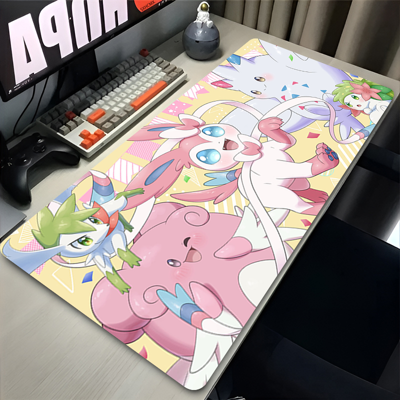 Mousepad Grande Rosa Fofo XXL  - 3D Printing Keyboard avaliação e preço