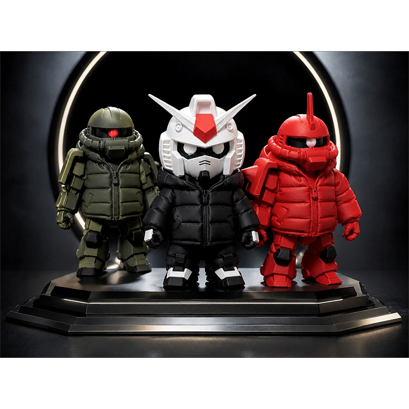 Yige Modelo Q Versão Zaku Rx-0 - Enclosure 3D Printing avaliação e preço
