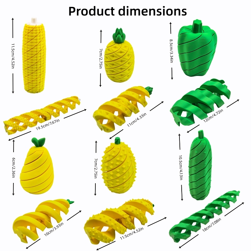 Série de Brinquedos Antiestres - 3D Printing Food avaliação e preço