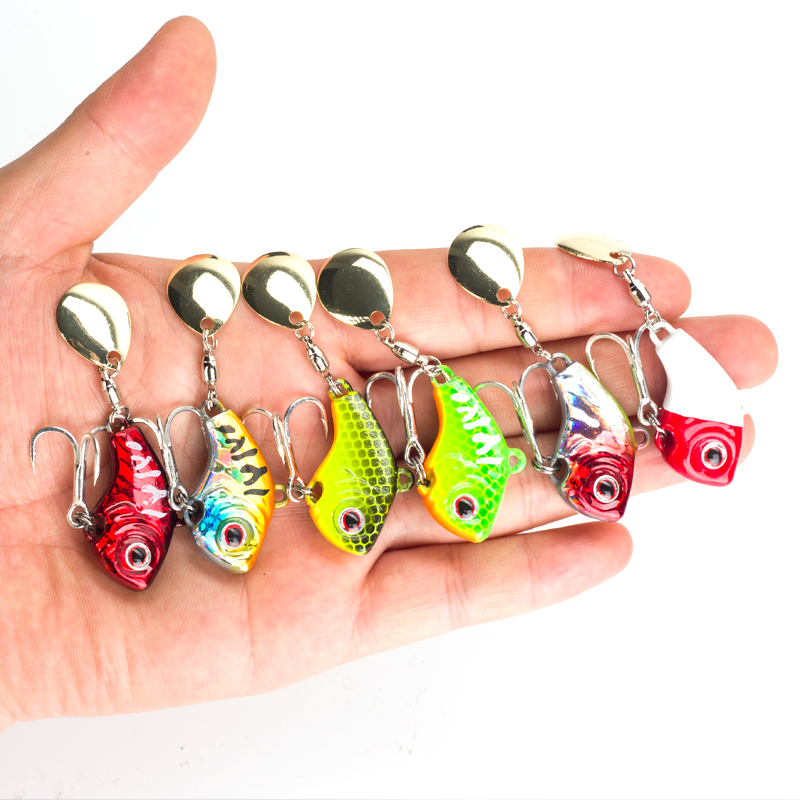 Conjunto de 6 Iscas Metálicas  - 3D Printing Lure avaliação e preço